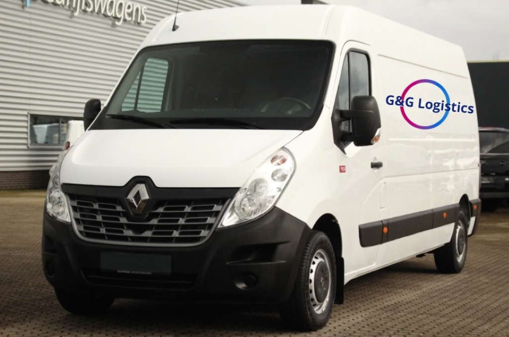 Renault Master bedrijfsbus van GG Logistics